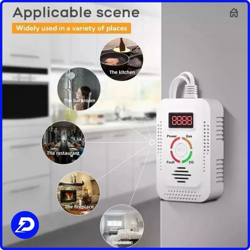 RILEVATORE MONOSSIDO DI CARBONIO E GAS 2in1 CERTIFICATO PER STRUTTURE RICETTIVE - Afbeelding 7 van 9