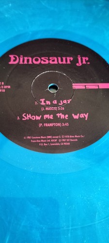 DINOSAUR JR. -Little Fury Things 10" J. Mascis 1987 SST Alt Indie Rock - Picture 7 of 8