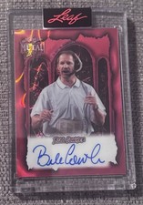 Bill Cowher 2025 Leaf Metal Halloween Autograph # 5/13.