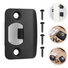 2 Stück Riegel-Schließbleche, Türschließblech, Metall-Türschließblech, Ersatz