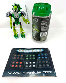 Lego Bionicle 8567 Lewa Nuva Complete With Canister And Manual 2002