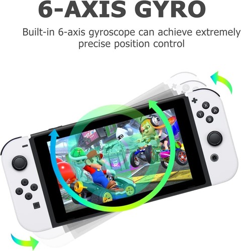 1 Pair Wireless Gamepad L&R For Nintendo Switch JoyCon Controller Console - Picture 3 of 23