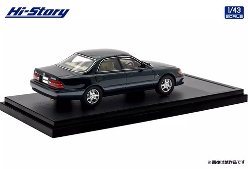 Mini coche 1/43 Toyota WINDOM 3.0G 1991 (Verde Oscuro Mica Toning G) High Story - Imagen 3 de 5