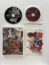 Guilty Gear XX Accent Core Plus Nintendo Wii 2009 CIB With Manual and BONUS DISC