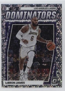 2022-23 Panini Donruss Optic Elite Dominators Holo Fast Break Prizm LeBron James