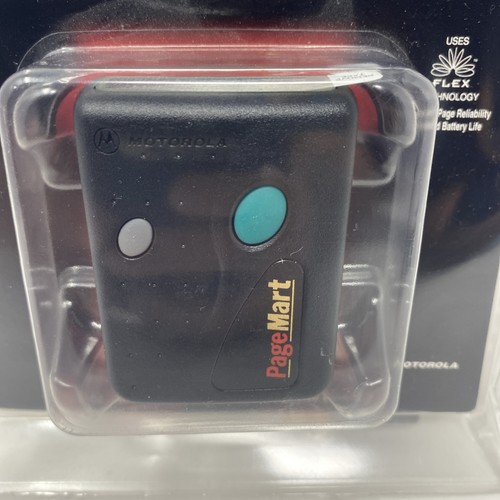 Vintage Motorola Pronto FLX Numeric Pager Beeper Black 1998 New Sealed - Picture 3 of 10