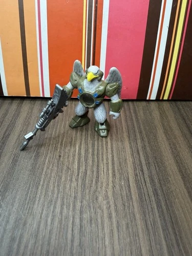 Battle Beasts Laser Beast #77 Blue Eagle Takara Hasbro Complete With Weapon