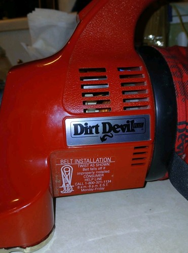Royal Dirt Devil Plus Red Hand Held Vacuum Model M08100REDC💥MINT CONDITION TOOL - Picture 13 of 13