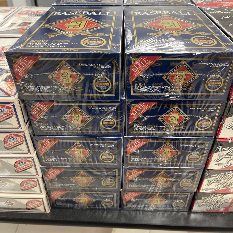 Caixa lacrada de fábrica de beisebol Donruss Series 1 1992 - Imagem 3 de 3