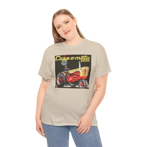 Vintage Case-O-Matic Case Tractor Retro Tee, Unisex T-Shirt for Farmers, Farming - Picture 42 of 109