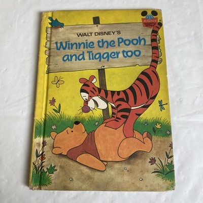 Disney's Wonderful World of Reading, Winnie the Pooh and Tigger Too 1975 HC