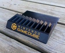 Nintendo GameCube / 10 Game Case Holder / Retro Game Storage Holder