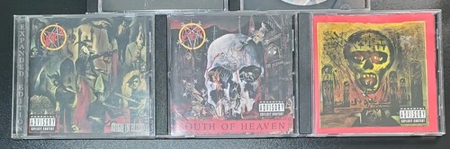 Slayer 5 Metal CD Lot Mercy Reign Blood South Heaven Live Undead Seasons Abyss