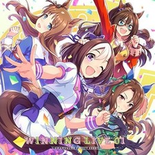 Uma Musume Pretty Derby Winning Live 01  CD Free Ship w/Tracking# New from Japan