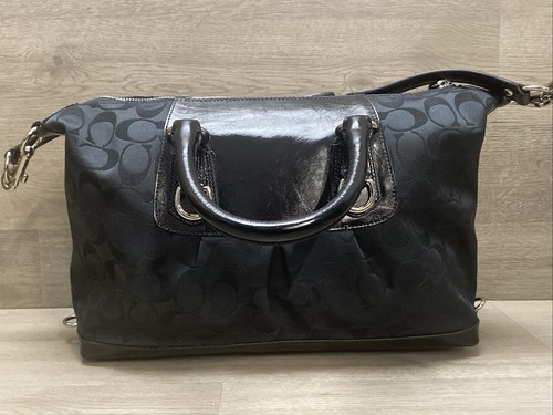 Coach Ashley Signature Sateen Carryall 15443 Style Code 2012 Release MSRP $328  - Picture 6 of 10