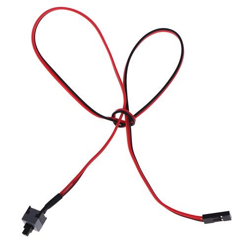 5Pcs PC computer motherboard power cable switch on/off/reset replacement&Z0 - Afbeelding 6 van 7