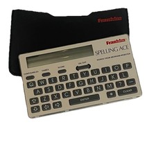 Franklin Speller Spelling Ace SA-95 Webster Pocket Spell Checker & Case-Tested