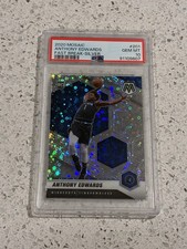 2020 Mosaic Fast Break Prizm Silver Rookie #201 Anthony Edwards PSA 10 GEM RC