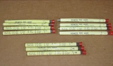 lot 11 tubes Vemco Tec Leads mechanical pencil H 3H HB *read*