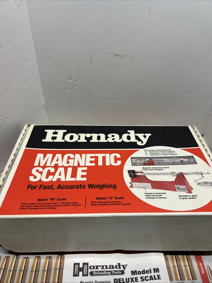 ESCALA MAGNÉTICA HORNADY MODELO M ESCALA DE RECARGA NOS Foto 3 de 4