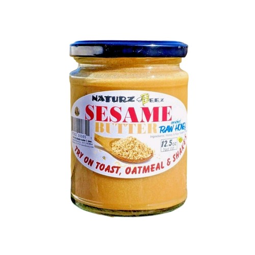 RAW HONEY with SESAME SEED BUTTER 12.5oz 355g Tastes Like Mary Jane Candy - Picture 7 of 8