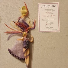 Ashton Drake Heirloom Ornament Vive Le Ballet Le Masque w/ COA