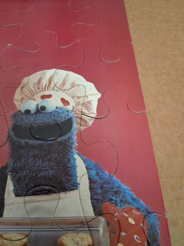 Rompecabezas de 24 piezas 1985 Sesame Street Muppets Jim Henson 4670-5-Big Bird/Cookie Mon - Imagen 22 de 24