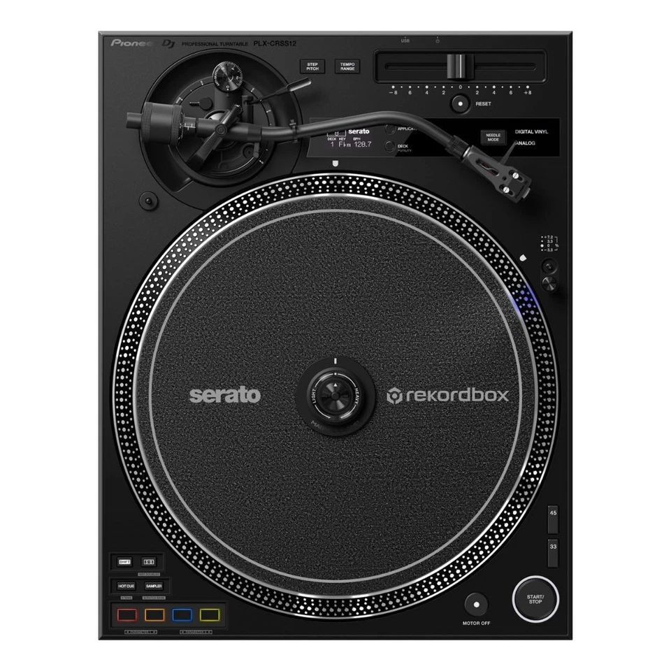 Pioneer DJ PLX-CRSS12 Professional Direct Drive Turntable with DVS Live - Image 3 of 4