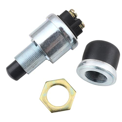 Universal Golf Cart Horn Switch Button w/Cover Floor Mount Compatible with - Picture 2 of 7