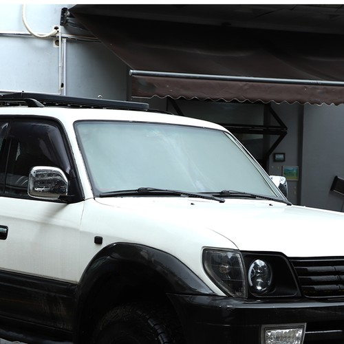 Windshield Front Window Sun Shade For Toyota Land Cruiser Prado J90 1996-2002 - Picture 7 of 24