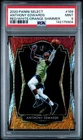 2020-21 Select Premier Anthony Edwards Red White Orange Shimmer #169 PSA 9 RC