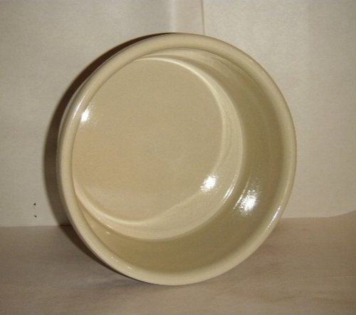 MARSHALL POTTERY TEXAS SERVING MIXING BOWL 7-1/2" STRAIGHT SIDES HEAVY 3 LB NEW - Picture 4 of 10