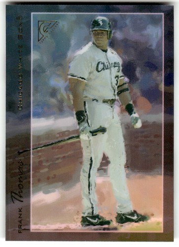 2005 TOPPS GALLERY BASEBALL #18 FRANK THOMAS ARTIST’S PROOF PARALLEL - Afbeelding 1 van 2