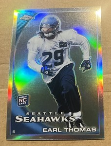 2010 Topps Chrome - Earl Thomas III #C135 (Seahawks) Refractor Rookie RC - L@@K