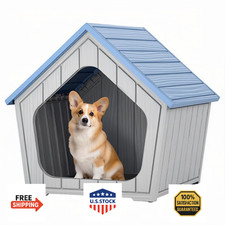Fancyango Outdoor Indoor Dog House Weatherproof Stylish Furniture Multi-Use Smal