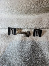 VINTAGE SWANK CUFFLINK SET 3pcs VERY NICE