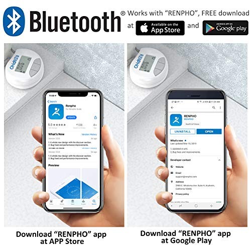 RENPHO Körpermaßband zum Abnehmen, Smart Body Maßband für Körper - Bild 4 von 5