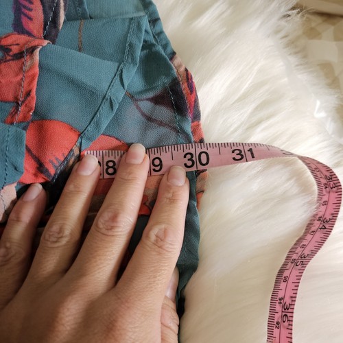 A New Day türkisfarbener geblümter Plissee-Midirock Damengröße Medium - Bild 8 von 8