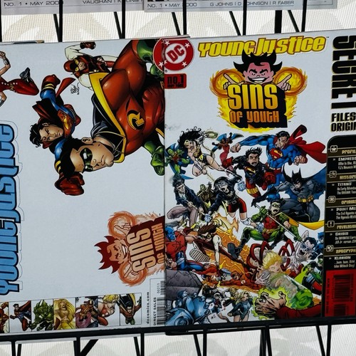 Young Justice Sins Of Youth 1-2 Secret Files Origin & 8 One Shots Lot DC Batboy - Picture 5 of 7