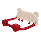  Wall Mount Wash Basin Holder Hanging Hook Foldable Basin Rack Plastic Shelf