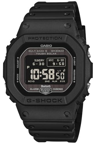 Casio G-Shock GW-BX5600-1A1JF All Black Solar Radio MIP LCD Bluetooth Japan - Picture 1 of 9