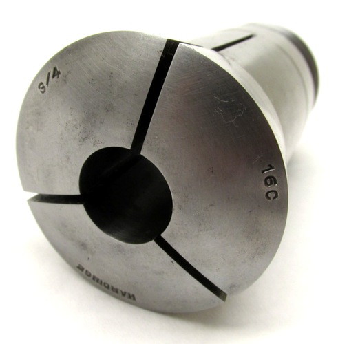 HARDINGE 3/4" 16C ROUND COLLET w/ INTERNAL THREADS - Picture 2 of 3