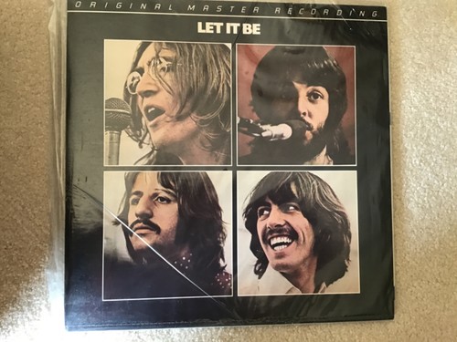 MFSL THE BEATLES Sealed Mobile Fidelity LET IT BE Original Master Recording MOFI