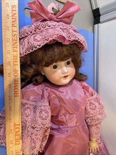 Antique Armand Marseille Doll,composition, molded Teeth , Real Hair , b89 - Picture 17 of 19