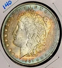 1887 Morgan Dollar TONER/toned Coin