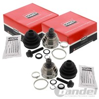 2X Mapco Antriebswellengelenk Satz Radseitig Passend FüR Audi 80 90 Cabriolet CO