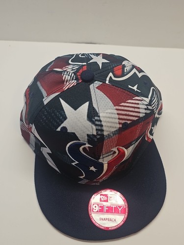 Houston Texans New Era Fits 9Fifty Snapback Fly Your Own Flag NFL Football - Picture 4 of 12