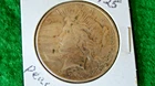 U.S. SILVER PEACE DOLLAR COIN 1925