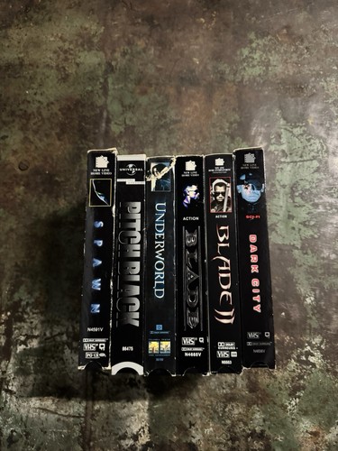 VHS Lot 1990s 2000s Blade 1+2 Spawn Pitch Black Underworld Dark City All Tested - Picture 6 of 9