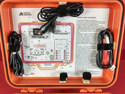 Amptec Research 630ES INTRINSICALLY-SAFE EED IGNITER TESTER OHMMETER - Picture 3 of 4